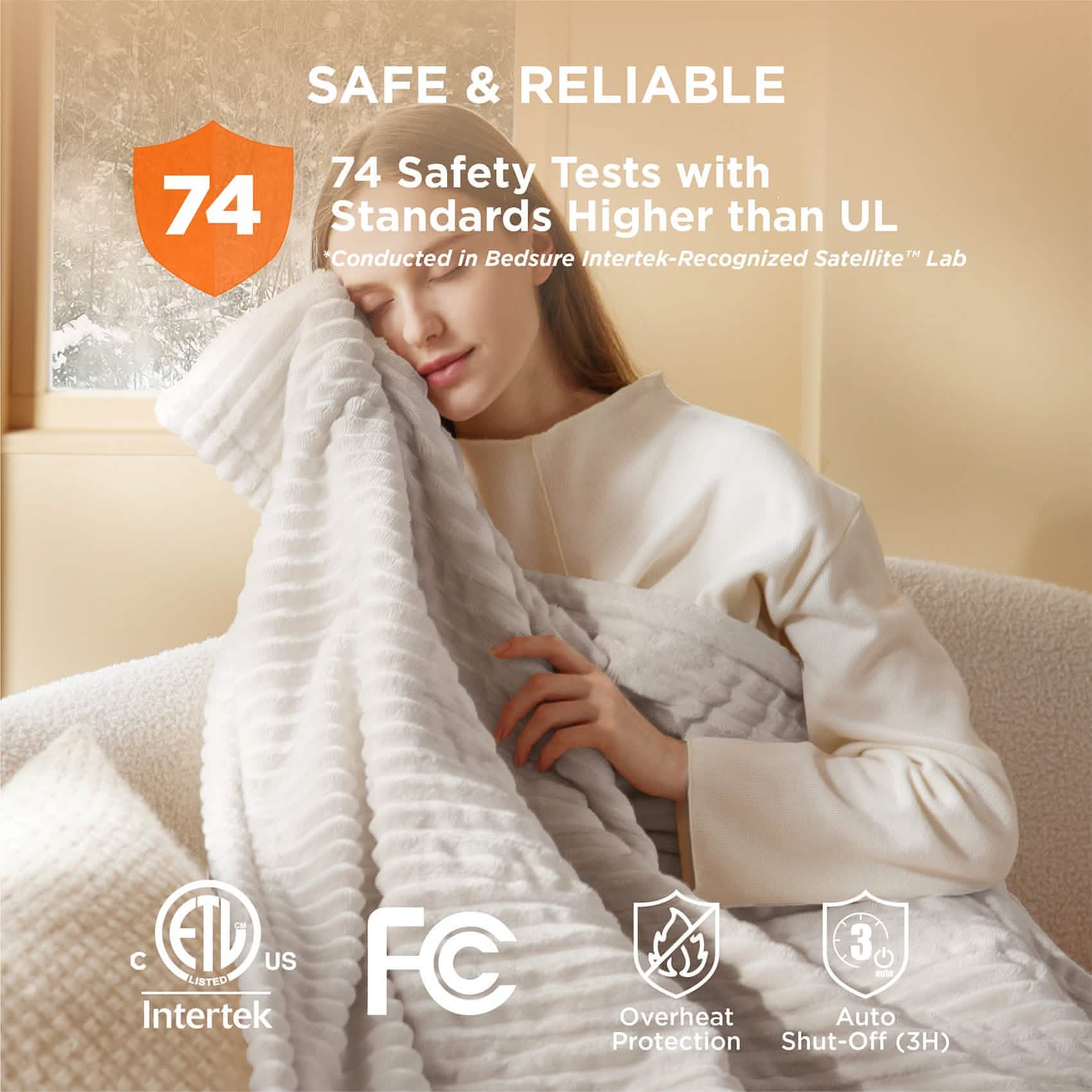 Ribbed Heated Blanket - Image 13