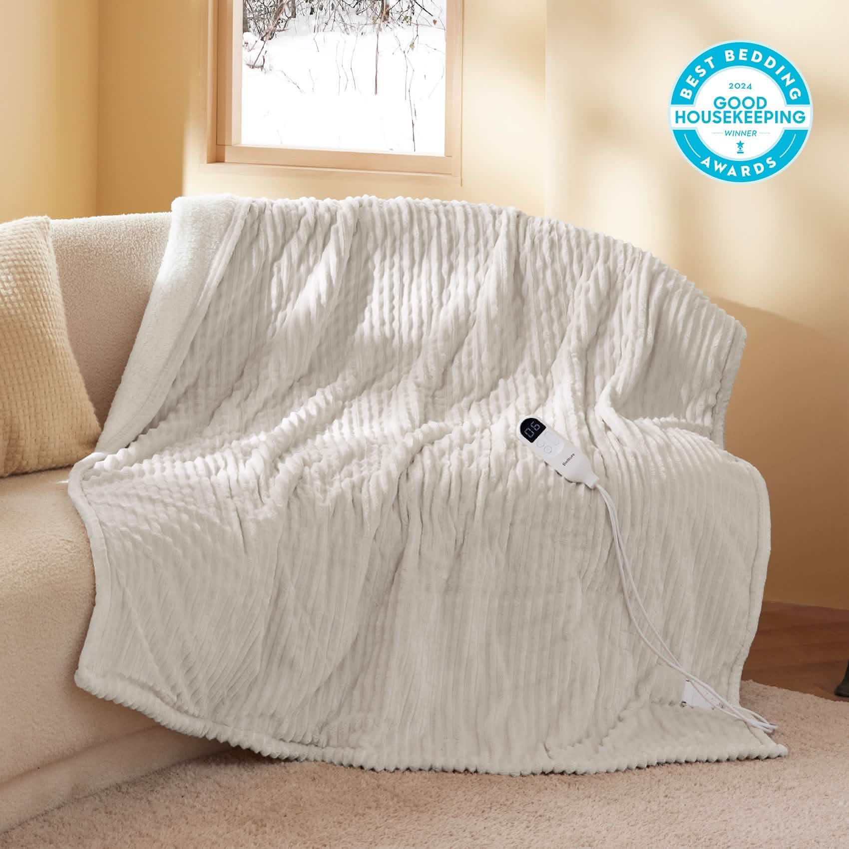 Ribbed Heated Blanket - Image 8