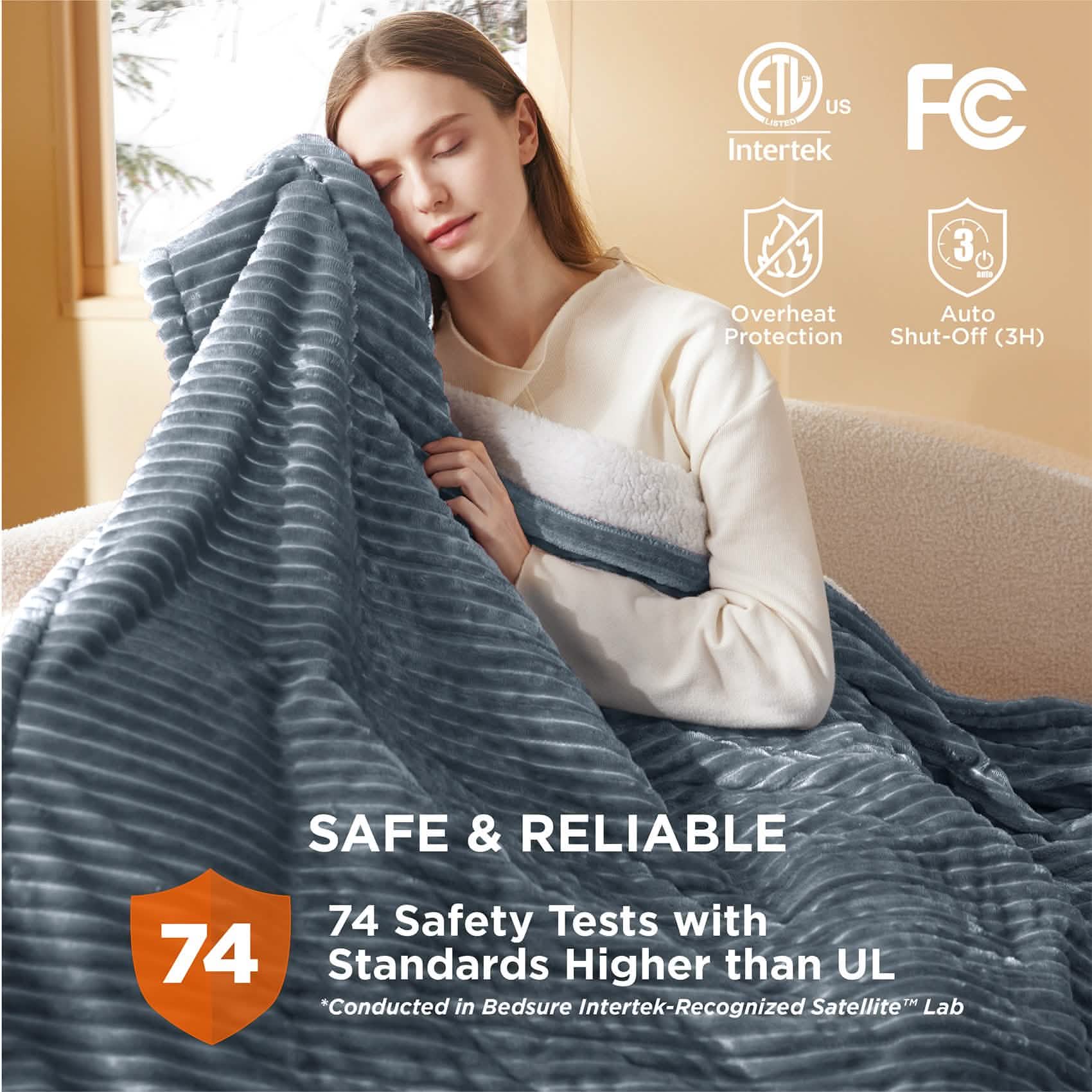 Ribbed Heated Blanket - Image 6