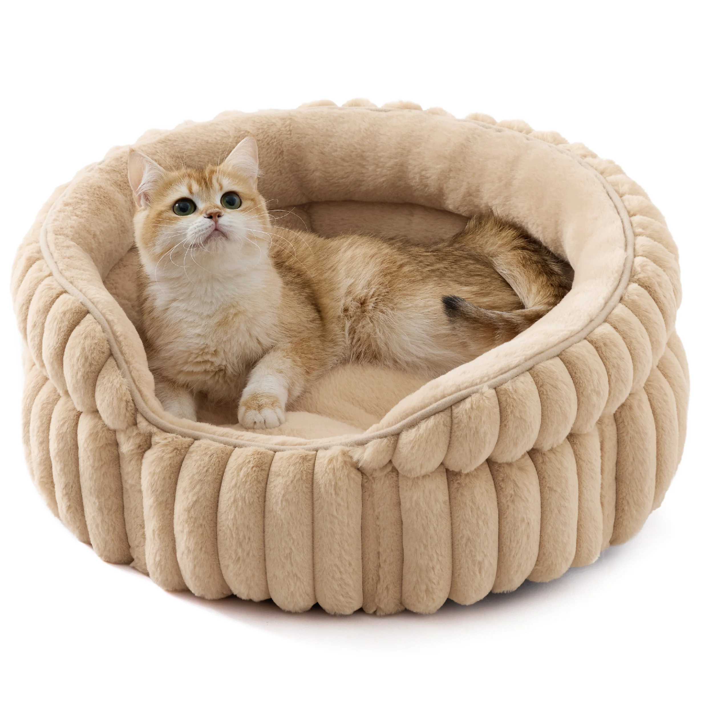 ComfyFleece? Dual-layer Cat Bed