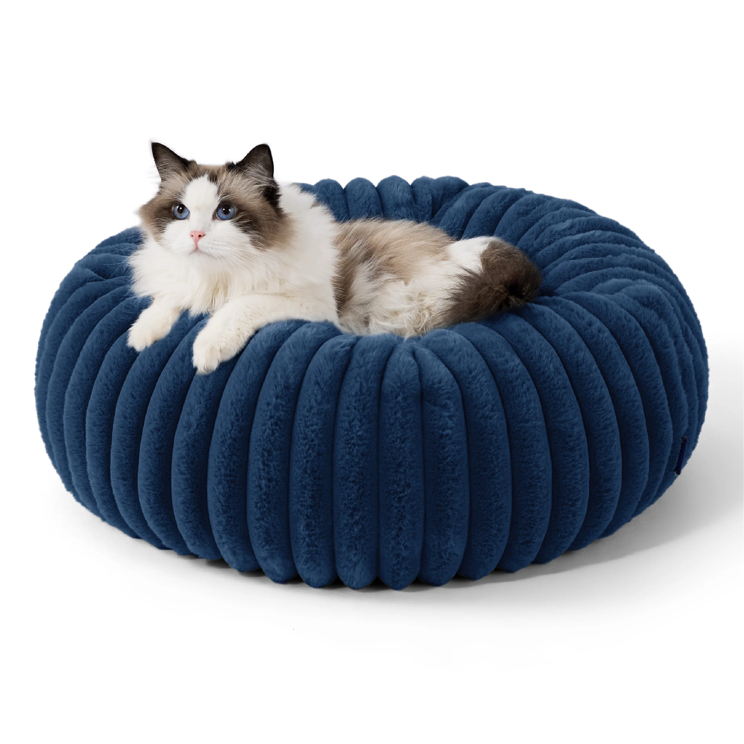 ComfyFleece? Donut Dog Bed