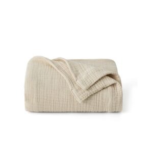 100% Cotton Gauze Spring Throw Blanket