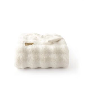 Bubble Faux Fur Blanket