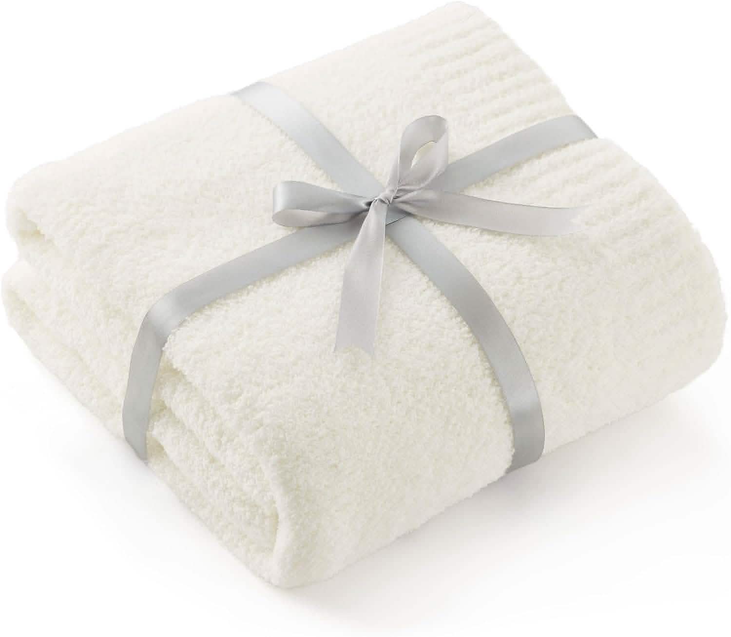 Feather Yarn Throw Blanket - Image 19