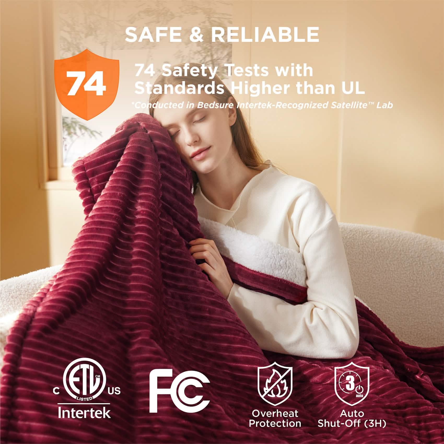 Ribbed Heated Blanket - Image 27